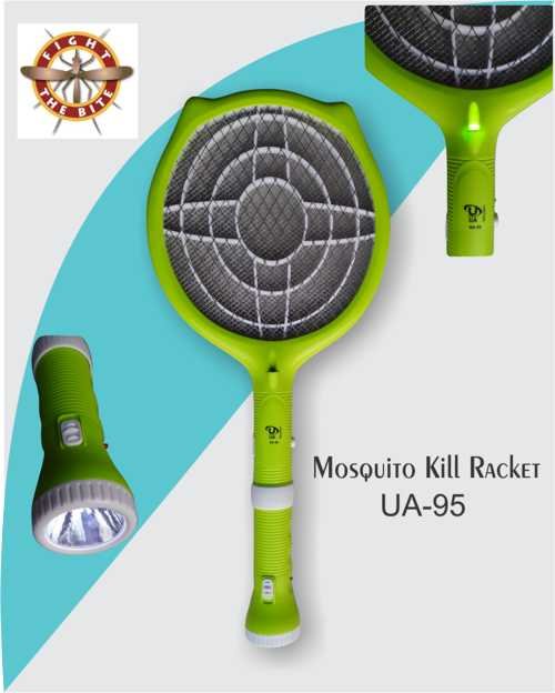 Electrical Mosquito Racket With Torch